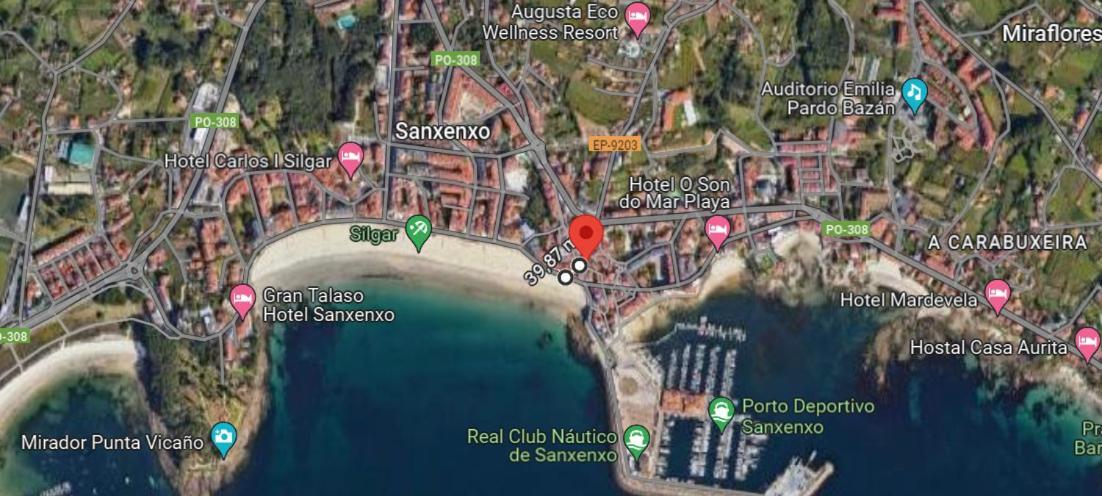 Desconectaengalicia Carlos Casas Playa Silgar Sanxenxo Zewnętrze zdjęcie